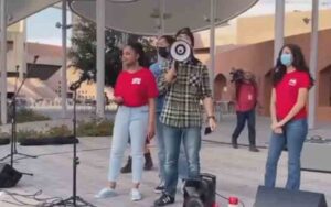 Arizona state university liberals protesting kyle rittenhouse enrollment triggered by let's go brandon chants