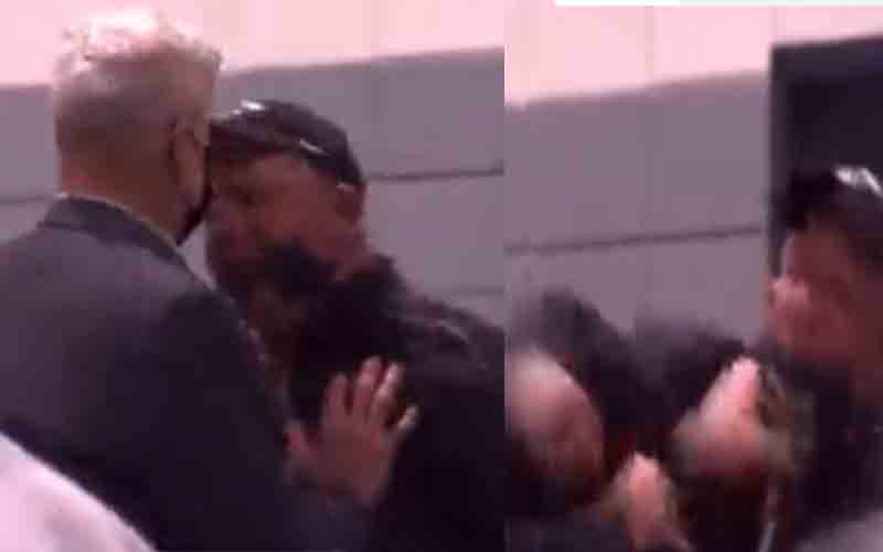 School board member who put hands on parent punched after heated debate