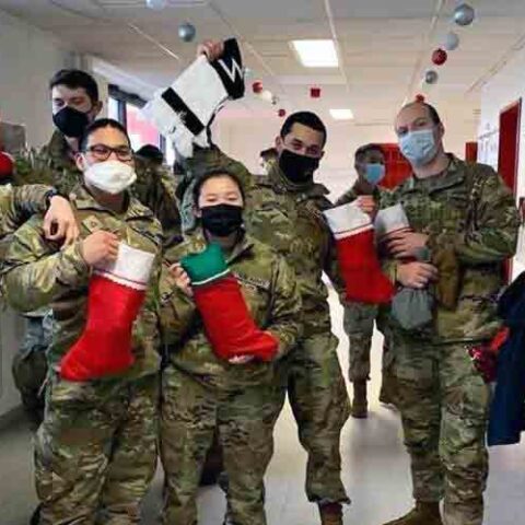 Soldiers in germany and korea receive christmas cards sent by toms river students - photo licensed by shore news network.