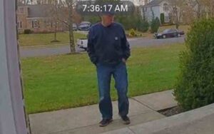 Jackson police seeking suspect who struck unmarked police car at estate sale