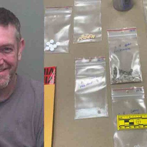 Smug meth trafficker busted during operation freeze-plug - photo licensed by shore news network.