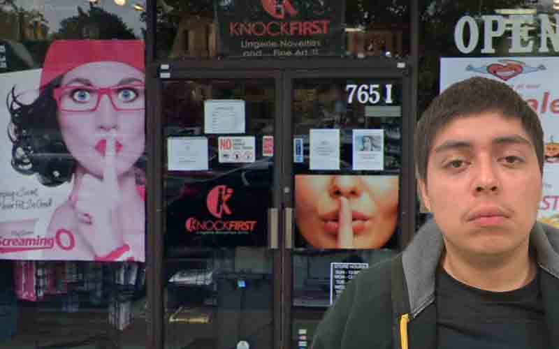 Man caught breaking into adult toy stores, stealing pleasure items on Christmas Eve