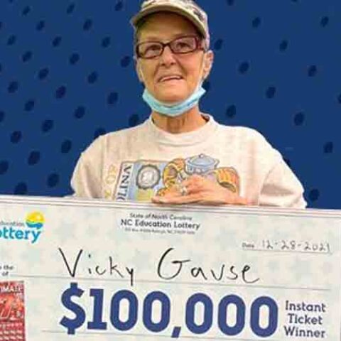 Waxhaw woman wins $100,000 on lottery scratch-off - photo licensed by shore news network.