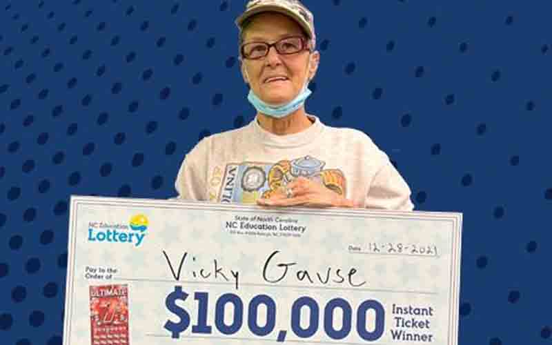 Waxhaw woman wins $100,000 on lottery scratch-off