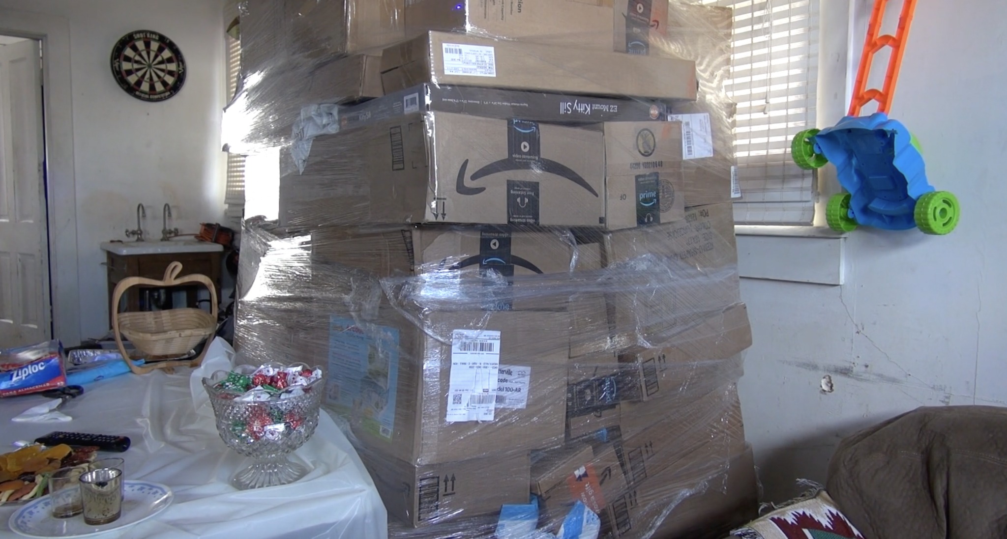 Authorities Arrest Three Christmas Porch Pirates After Thousands Of Stolen Packages Found Inside Home
