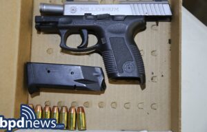 Juvenile arrested on firearm charges following a call for a stolen vehicle