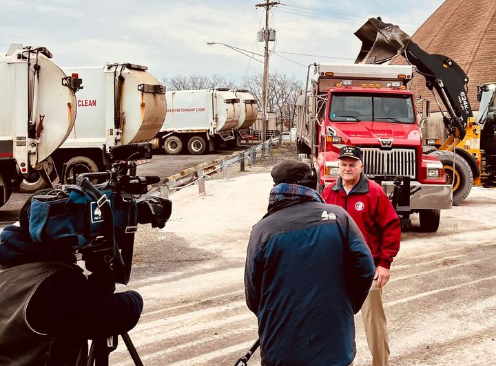 Toms River Snow Forecast as Mayor Mo Hill interviews with NBC ahead of blizzard