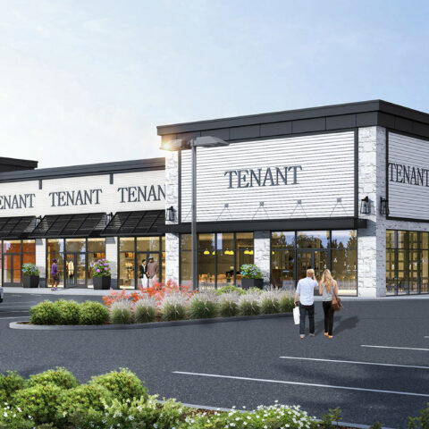 New commercial plaza being built in silverton is now ready to lease - photo licensed by shore news network.