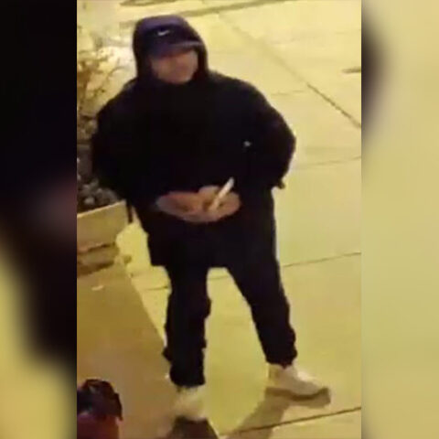 Man wanted for trying to topple buddhist statue in philadelphia - photo licensed by shore news network.