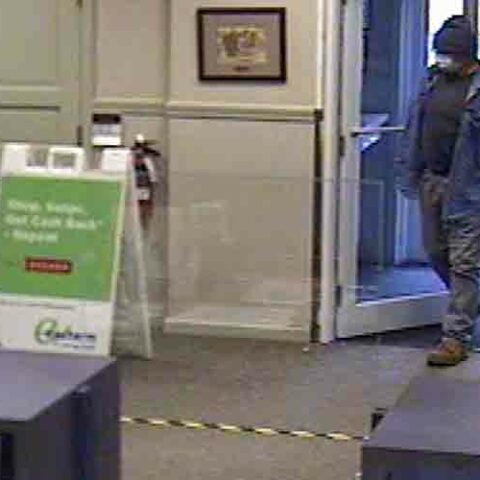 Police seeking to identify griswold bank robber - photo licensed by shore news network.