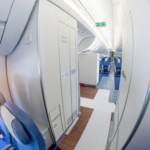 Newborn abandoned in airplane toilet bin, alleged mother arrested - photo licensed by shore news network.