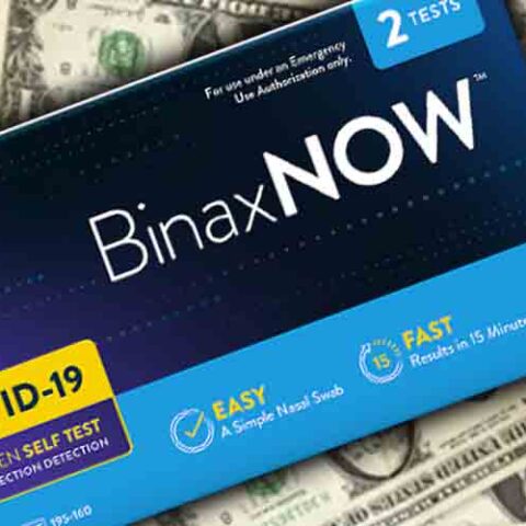 Stores raise prices of rapid covid-19 tests after 100-day agreement with biden admin expires - photo licensed by shore news network.