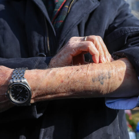 ‘i want to show them’: holocaust survivor explains why she never removed the tattoo the nazis gave her - photo licensed by shore news network.