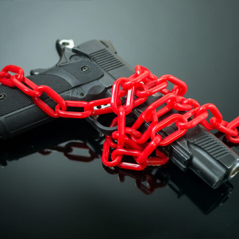 Murphy calls his new gun safety package gun control but corrects himself mid-sentence - photo licensed by shore news network.