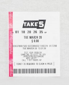 Take 5 $38k top-prize winner sold in peekskill