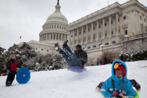 Government calls a snow day