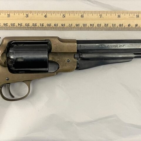 One of the oddest items confiscated by tsa agents in 2021 was this 19th century pistol at newark airport - photo licensed by shore news network.