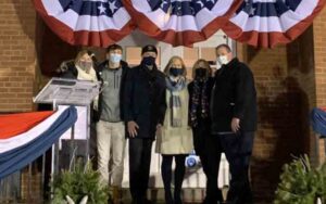 After wife tests positive for covid-19 new jersey governor phil murphy attends public ceremony