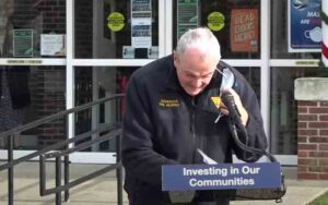 Phil murphy: if more people used public libraries, democracy would not be threatened today