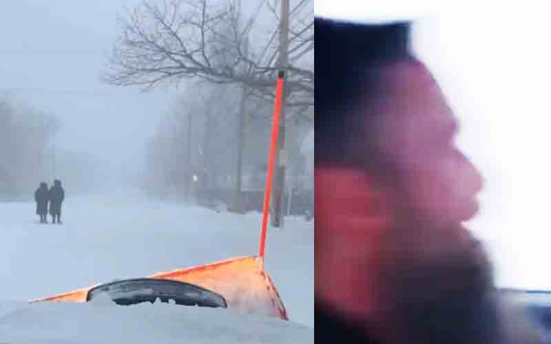 Snow plow driver intentionally dumps snow on Orthodox Jews during blizzard in alleged hate crime incident