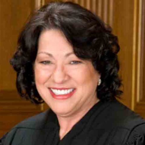 Supreme court justice sotomayor falsely claims 100,000 children with covid on ventilators - photo licensed by shore news network.