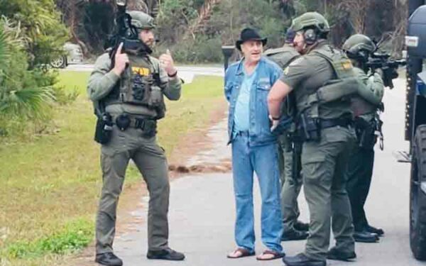 Swat team arrests 'violent' gunman without incident