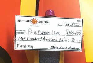 Monopoly scratch-off gives bishopville diva $100k stack of cash