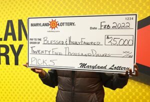 Dundalk lottery player wins $25k on pick 5 quick-pick ticket