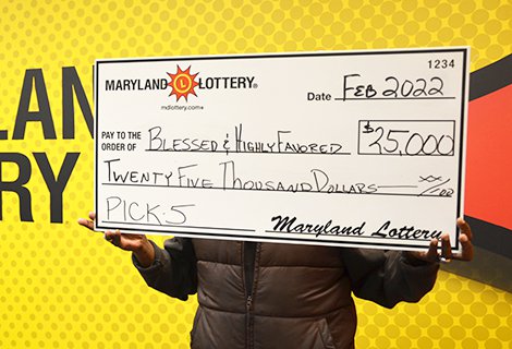 Dundalk Lottery Player Wins $25K on Pick 5 Quick-Pick Ticket