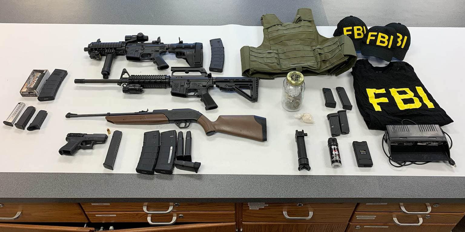 Pre-Valentines date assault suspect leads to weapons cache, ATM burglary evidence