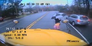 Waretown police seeking to identify driver who passed school bus, nearly struck child