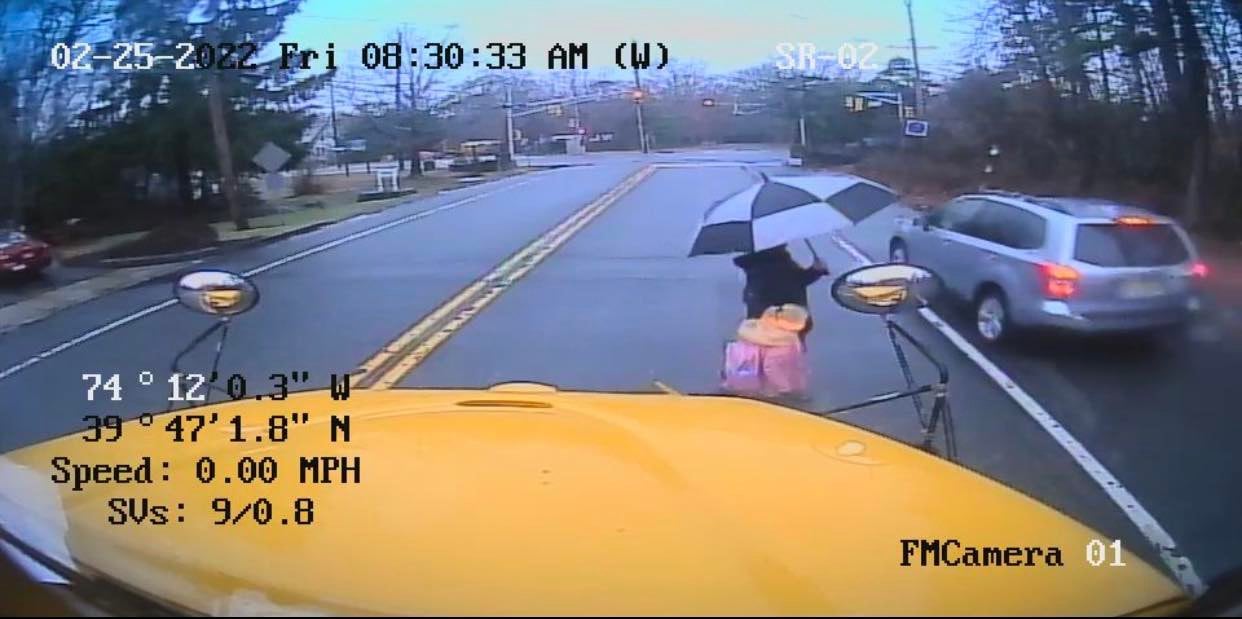 Waretown Police Seeking to Identify Driver Who Passed School Bus, Nearly Struck Child