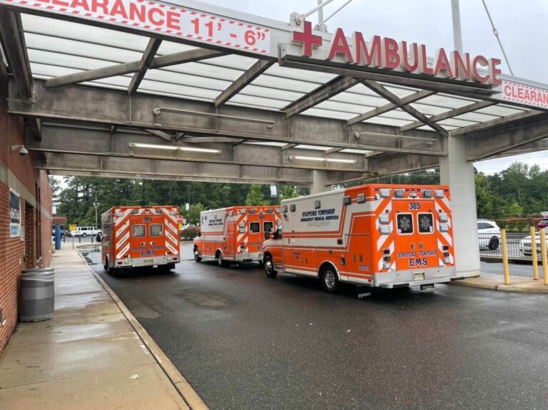 Emt workers start shift to find ambulance ransacked and robbed - photo licensed by shore news network.