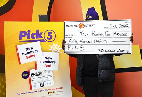 Baltimore is $50K Richer Winning the First Pick 5 Game