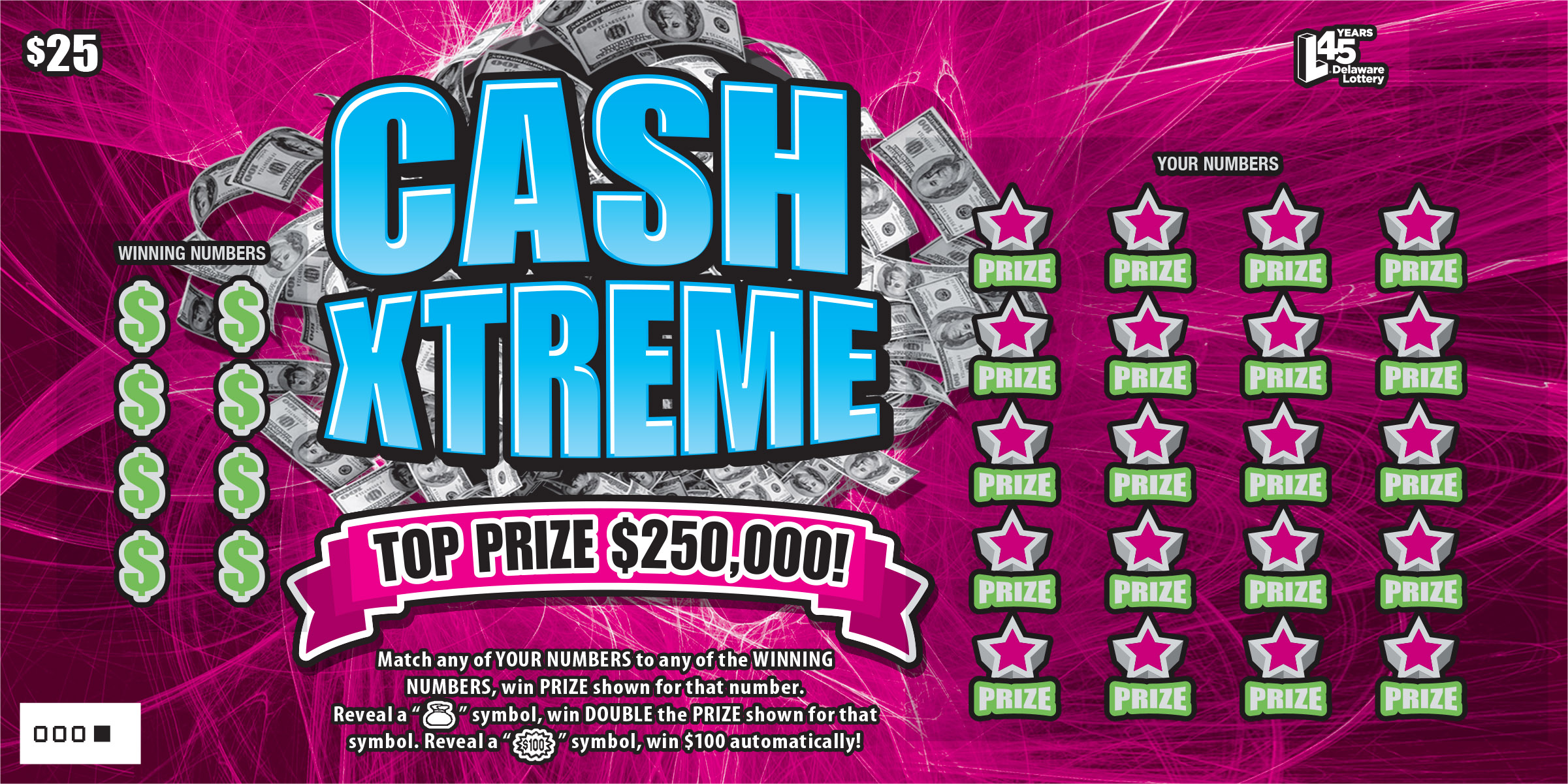 Retired Wilmington Man Wins $10K Playing CASH XTREME