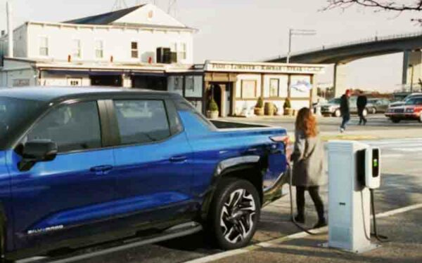 Jersey Shore restaurant featured in Sopranos Chevy Silverado EV Super Bowl commercial does not have a charging station