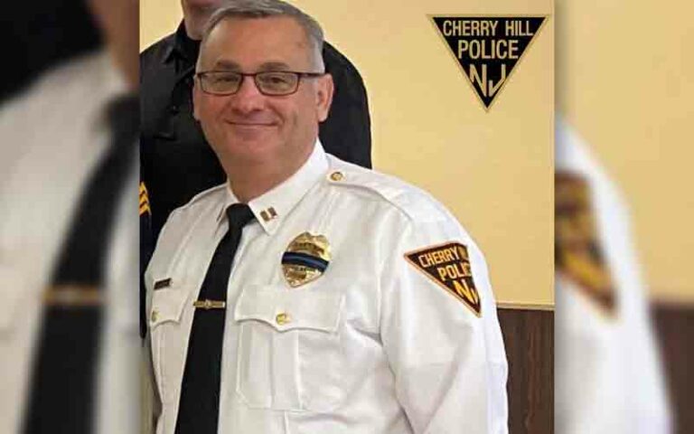 Cherry hill police captain richard humes retires after 25 year career - photo licensed by shore news network.