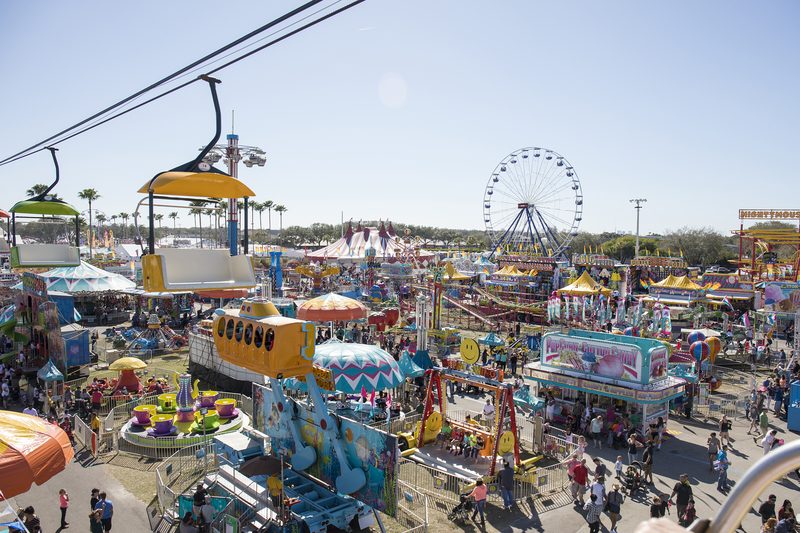 Young girl recovering after falling from gondola at Florida State Fair