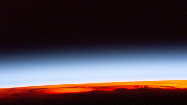 Here's what a sunrise looks like from outer space
