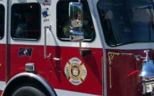 Lanoka harbor fire department contains deck fire before spreading to home