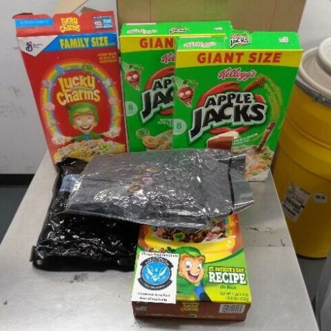 Let go of me lucky charms: louisville cbp seizes marijuana hidden in lucky charms cereal - photo licensed by shore news network.