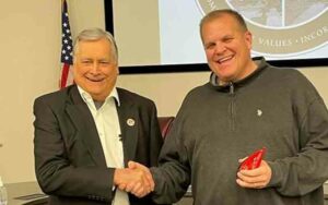 Plainfield council recognizes police chaplain and hero who saved woman from sinking vehicle in lake