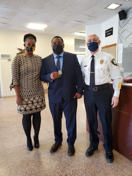 Officer Llyod Thomas joins the Hillside Police Department