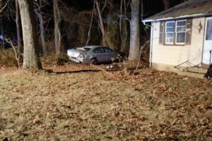 Driver air lifted after single vehicle crash in manchester