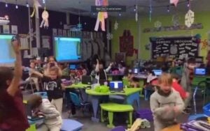 Viral Video Shows Kids Celebrating The End Of Forced Masking