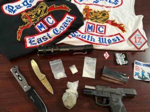 Pagan's motorcycle club member charged for guns, drugs near marathon