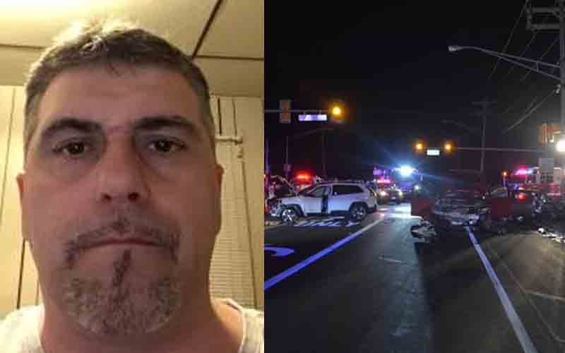 Fugitive who fled fiery Manchester crash apprehended