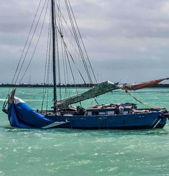 123 Haitian Migrants Apprehended in the Florida Keys Haitian vessel which ran aground in Summerland Key