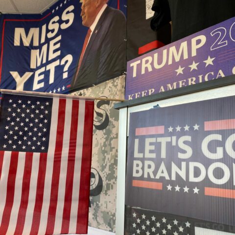 Fox news visits toms river's let's go brandon store in standing room only event ahead of ingraham angle spot - photo licensed by shore news network.