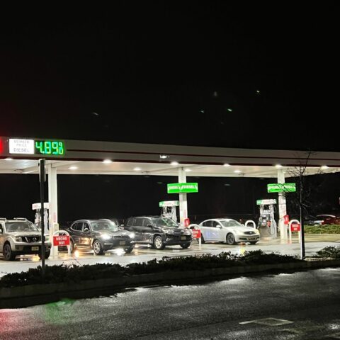 Gas prices in ocean county have significantly surpassed the $4 per gallon mark - photo licensed by shore news network.